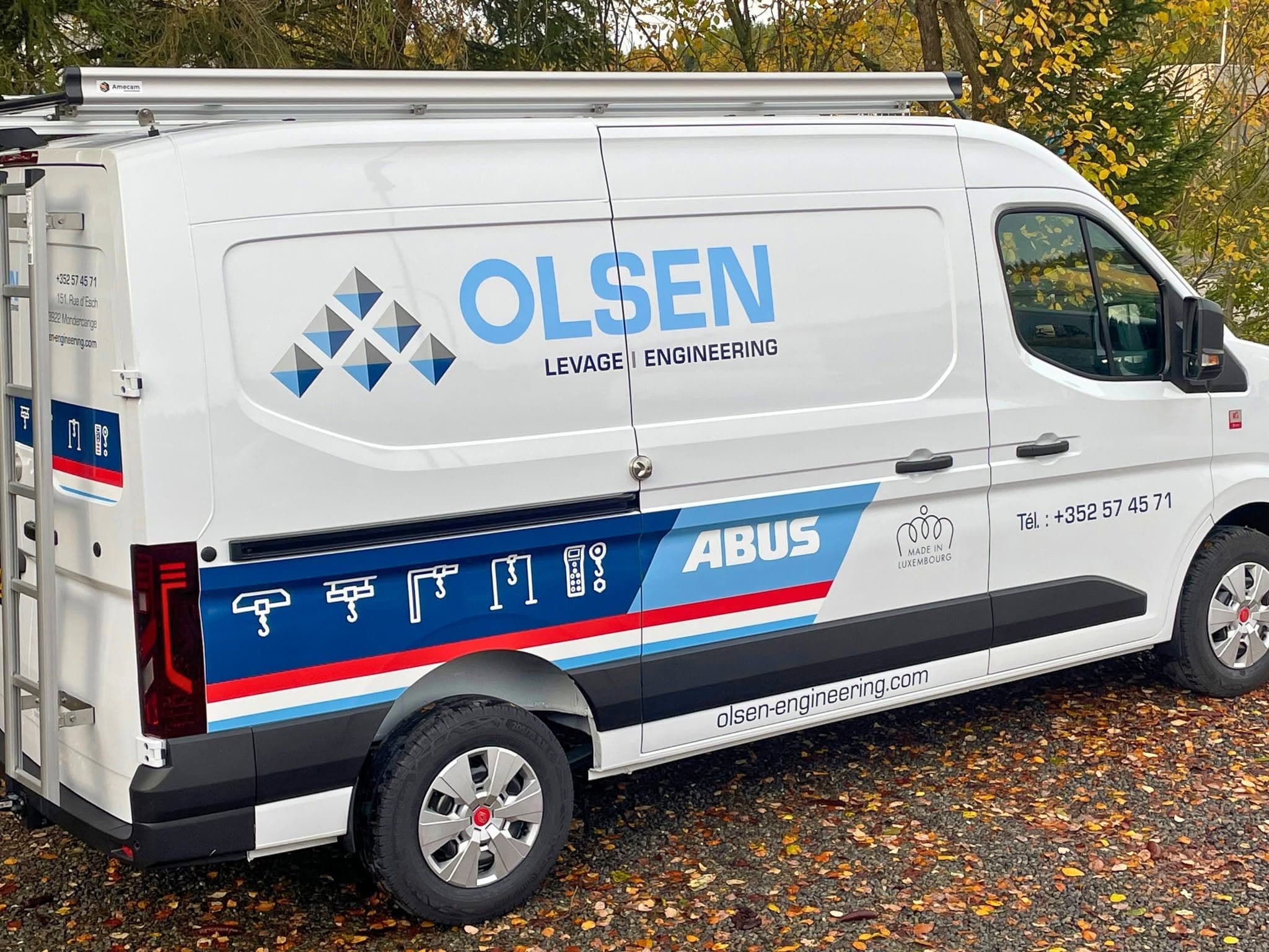Olsen Engineering, atelier mobile au Luxembourg