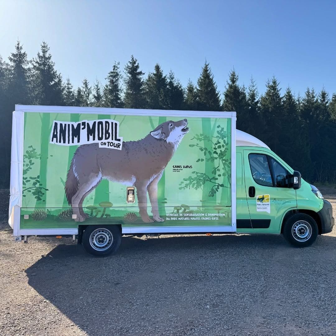 Parc naturel Hautes Fagnes-Eifel, deux showrooms mobiles