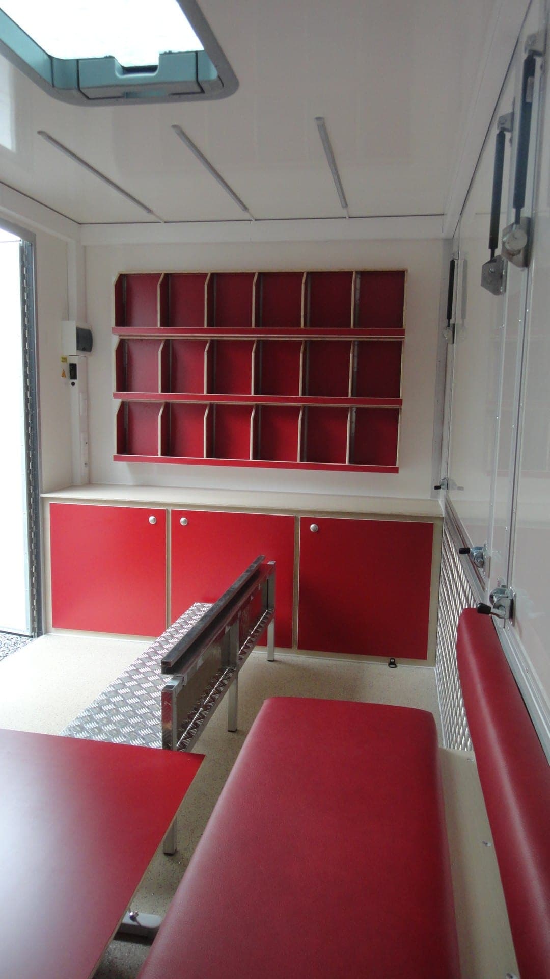 Bureaux mobiles, réalisation