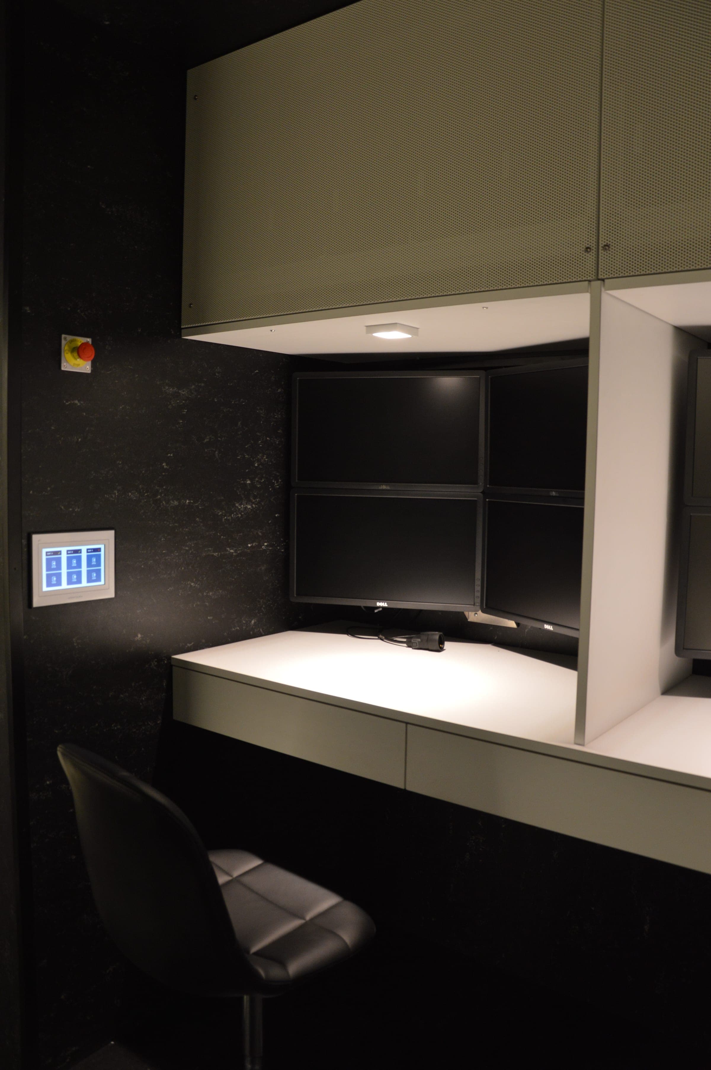 Bureaux mobiles, réalisation