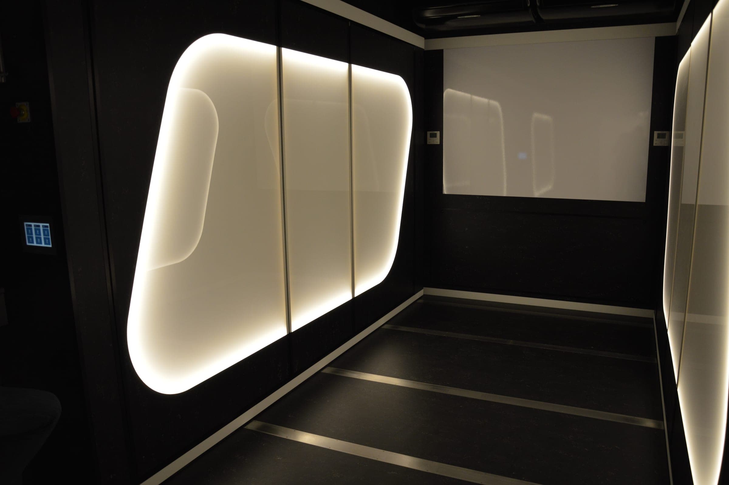 Bureaux mobiles, réalisation