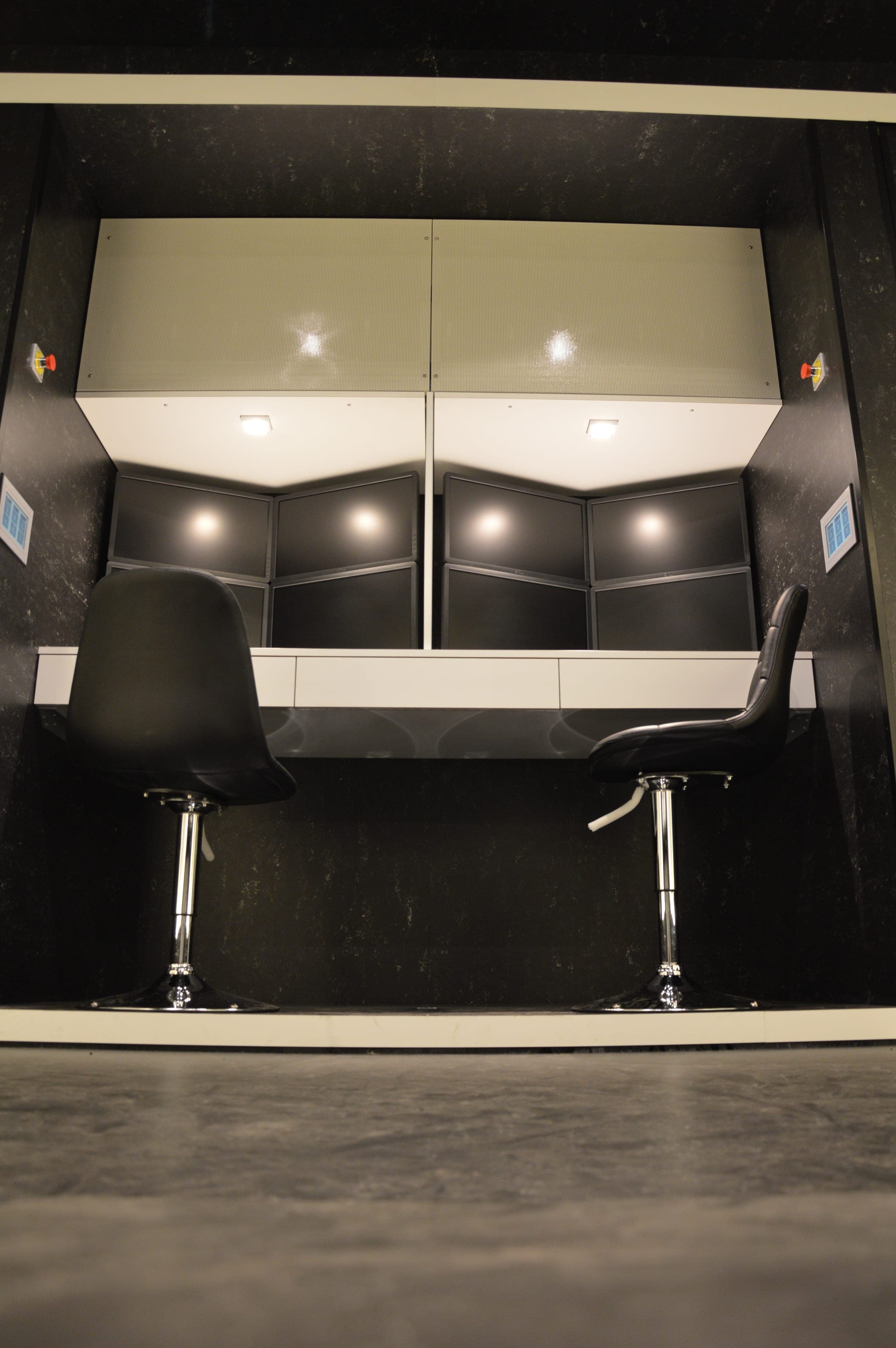 Bureaux mobiles, réalisation