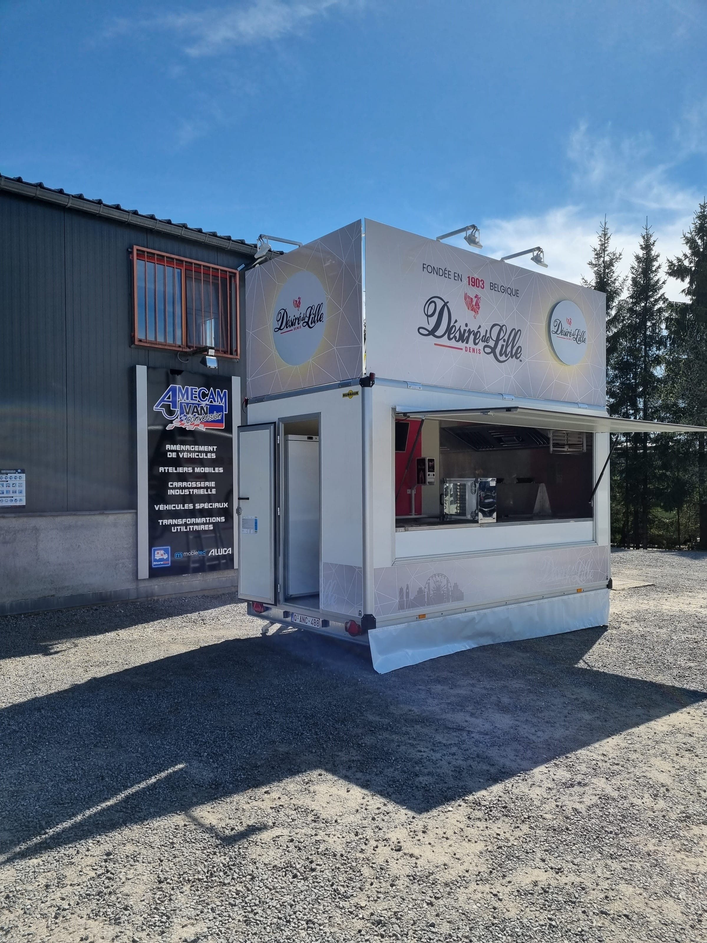 Food trucks, réalisation