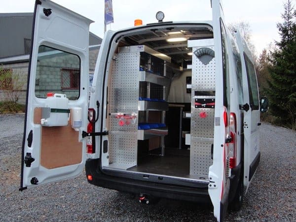 Bovy Chauffage, utilitaire de chauffagiste