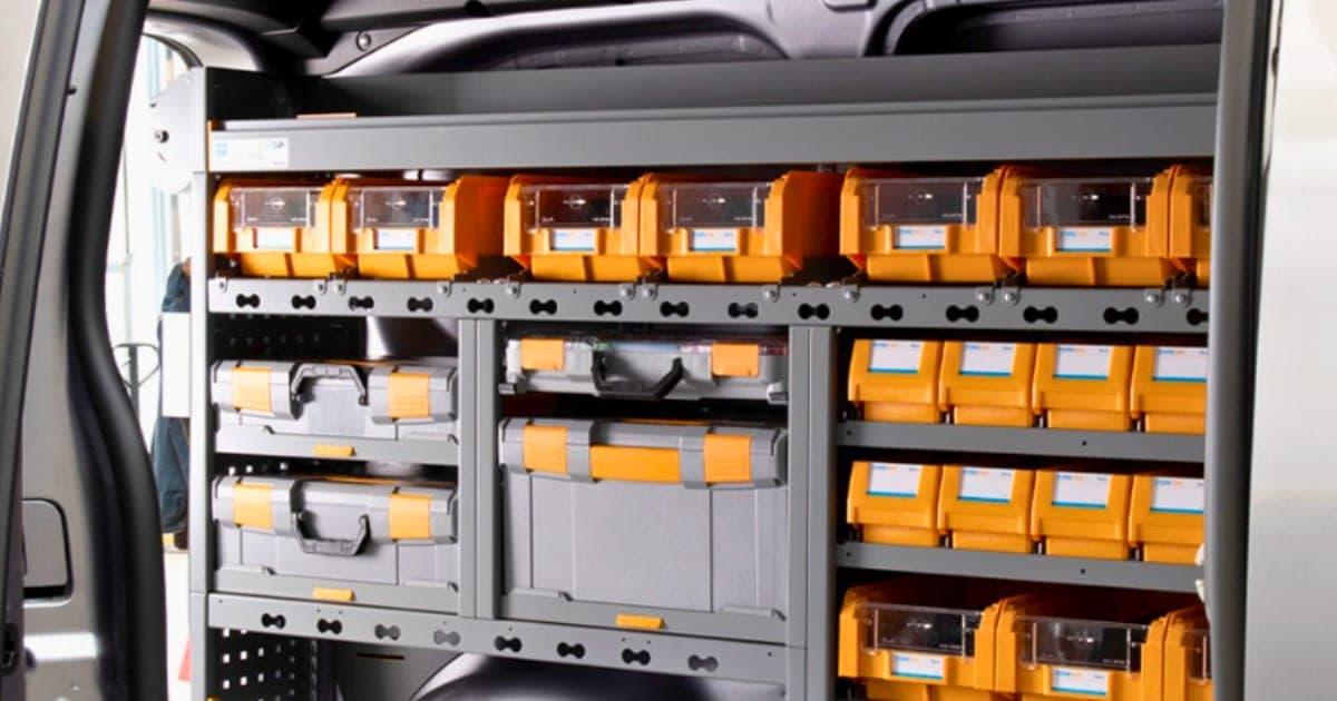 Composer le rayonnage de son utilitaire, module par module